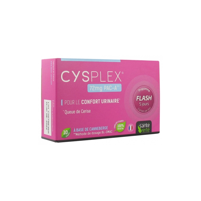 Santé Verte Cysplex - 10 Sticks