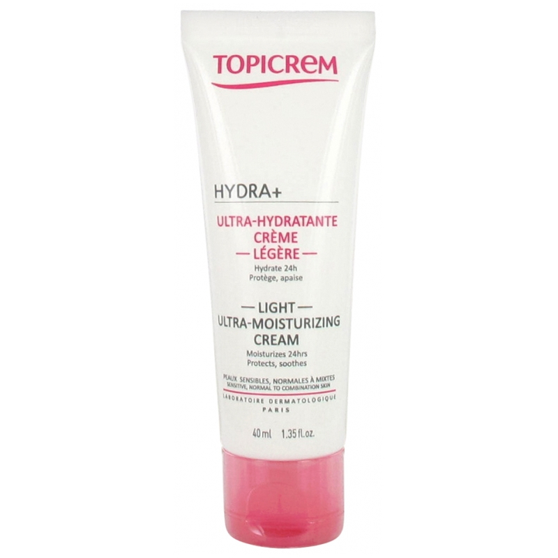 Topicrem HYDRA+ Ultra-Hydratante Crème Légère - 40 ml