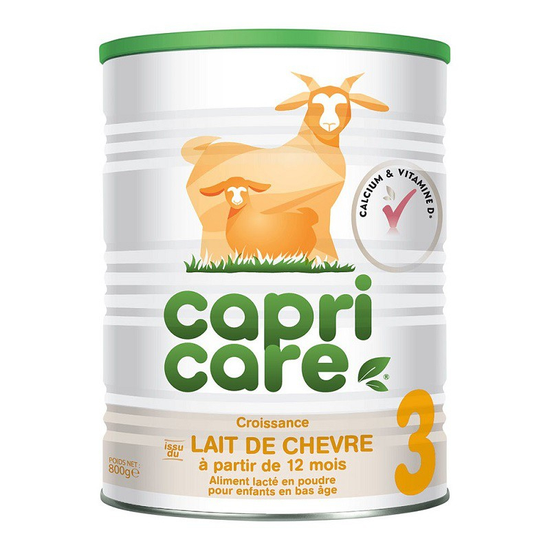 BIOGAIA CapriCare Lait de chèvre 3ème âge croissance - 800g