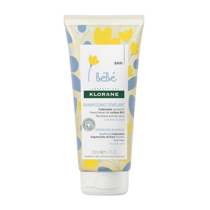  Klorane bébé Shampooing doux démêlant - 200ml