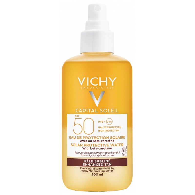 Vichy Capital Soleil Eau de Protection Solaire Hâle Sublimé SPF50 - 200 ml
