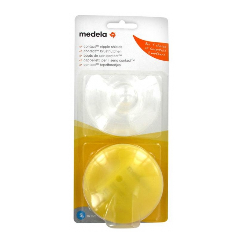 Medela Bouts de Sein Contact Taille : S - 16 mm - 2 unités