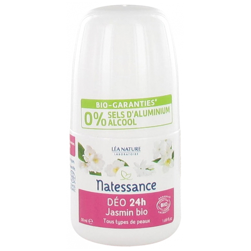 Natessance Déo 24H Jasmin Bio - 50 ml