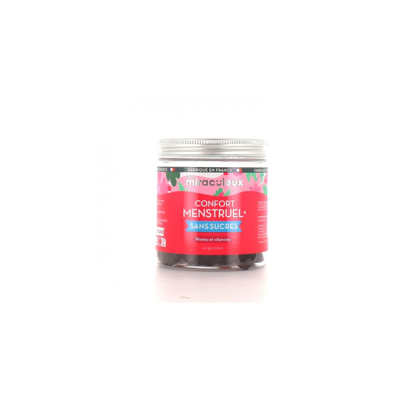 Mium Lab Confort Menstruel Gummies sans sucres - 42 gummies