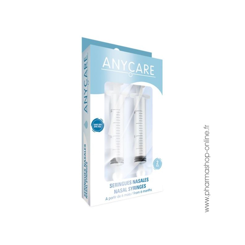 ANYCARE  Seringues Nasales – 2 unités 