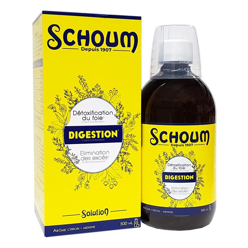 Les 3 Chênes Schoum Digestion solution buvable - 500ml