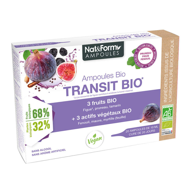 Nat & Form Transit Bio - 20 Ampoules