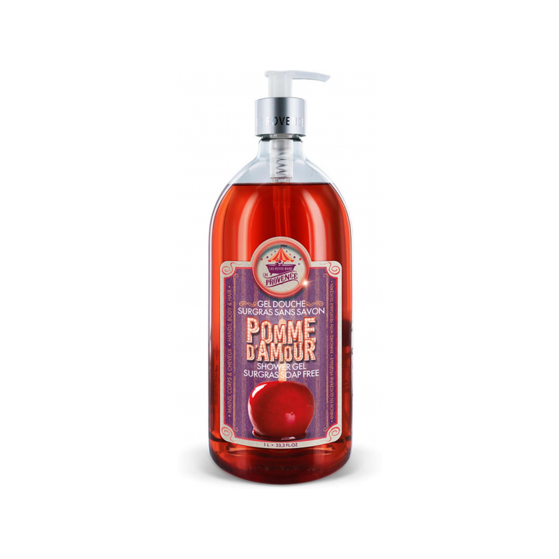 Les Petits Bains de Provence Gel Douche Pomme d'Amour - 1 L