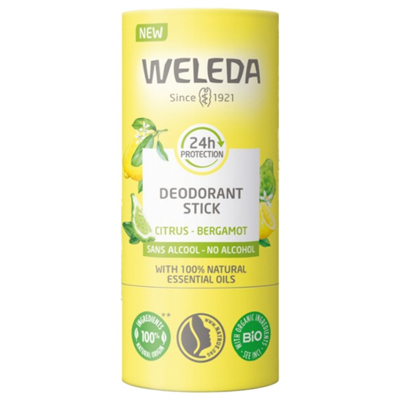 Weleda Déodorant Stick Citrus Bergamote - 50 g