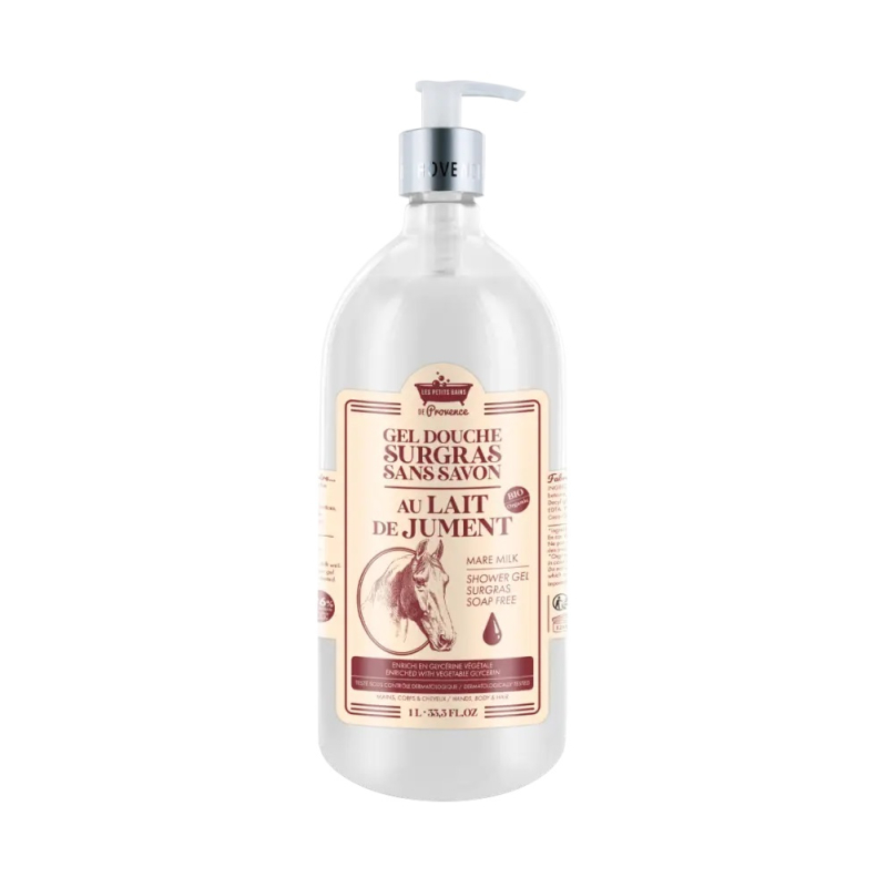 Les Petits Bains de Provence Gel douche au Lait de Jument  -  1L 