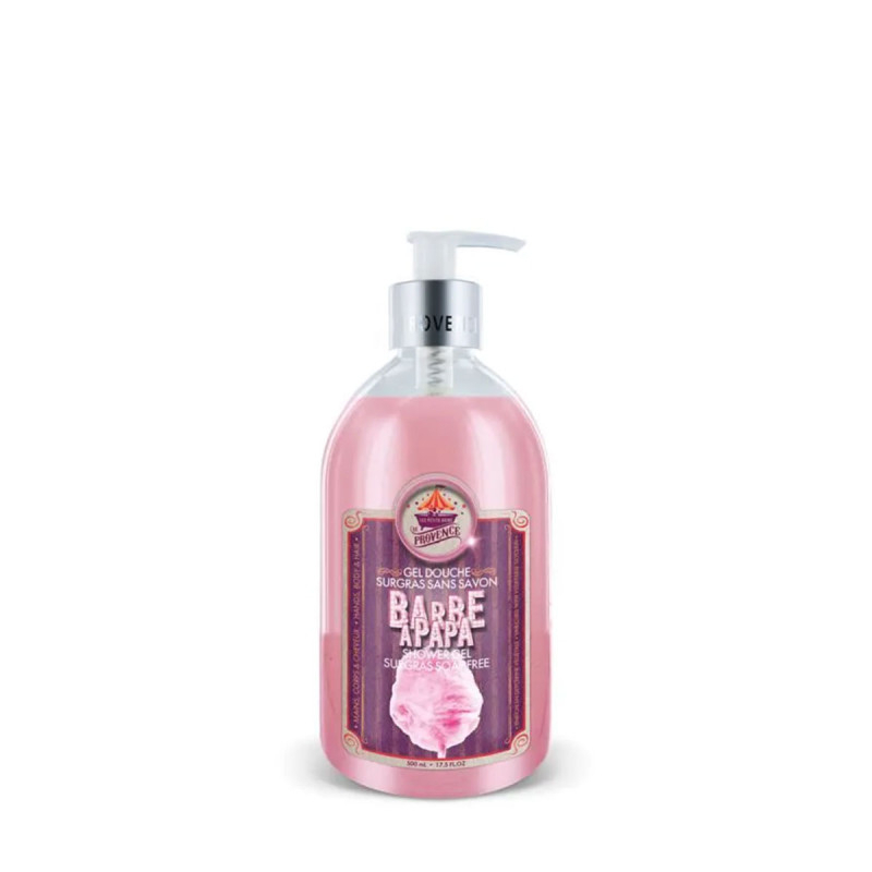 Les Petits Bains de Provence Gel douche Barbe à Papa  - 500ml 