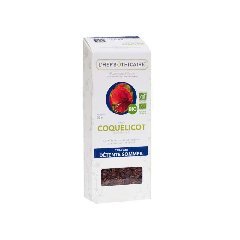 L'Herbôthicaire Tisane Coquelicot Bio - 30g