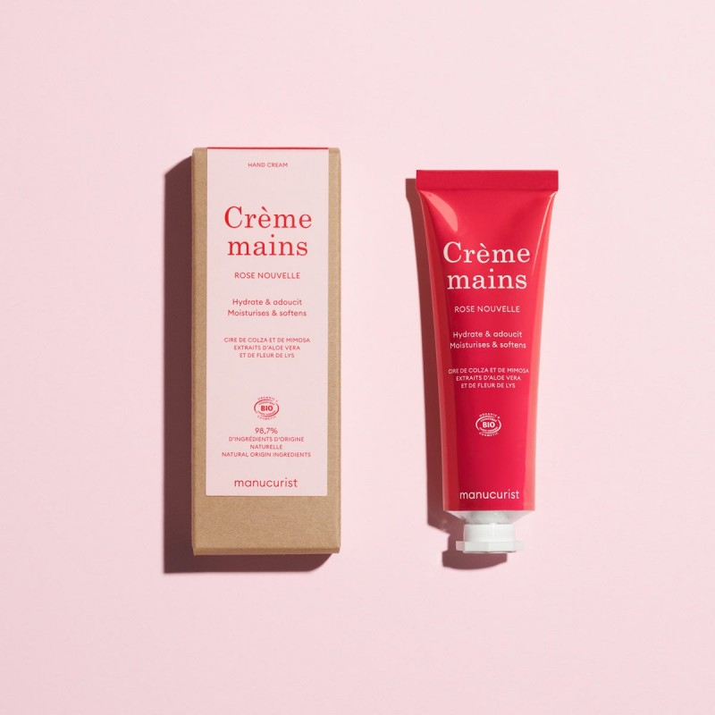 Manucurist Crème Mains Parfum Rose Nouvelle - 60ml