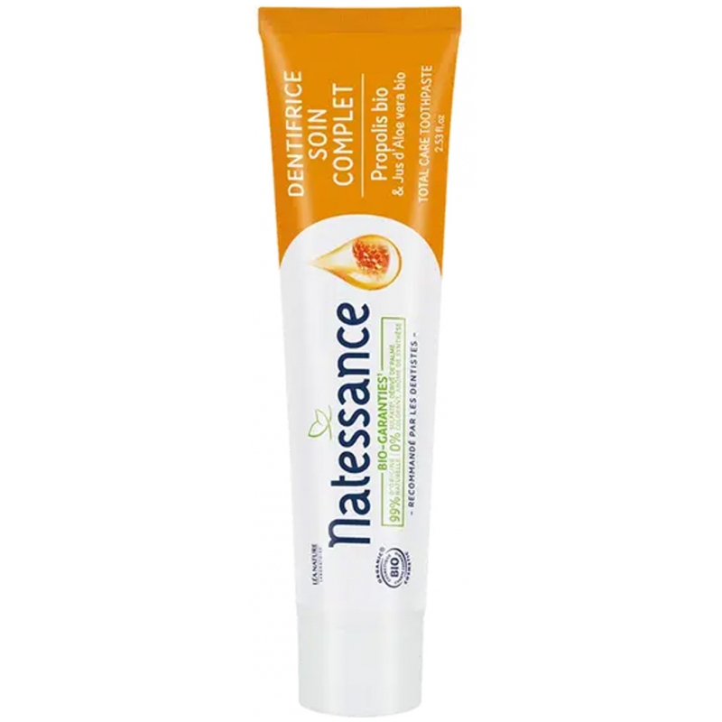 Natessance Dentifrice Soin Complet Propolis Bio - 75 ml