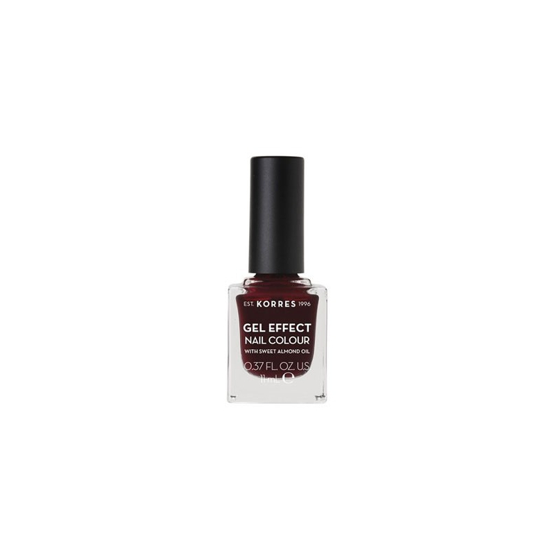 Korres Vernis à Ongles Amande Douce 57 Burgundy Red - 11ml