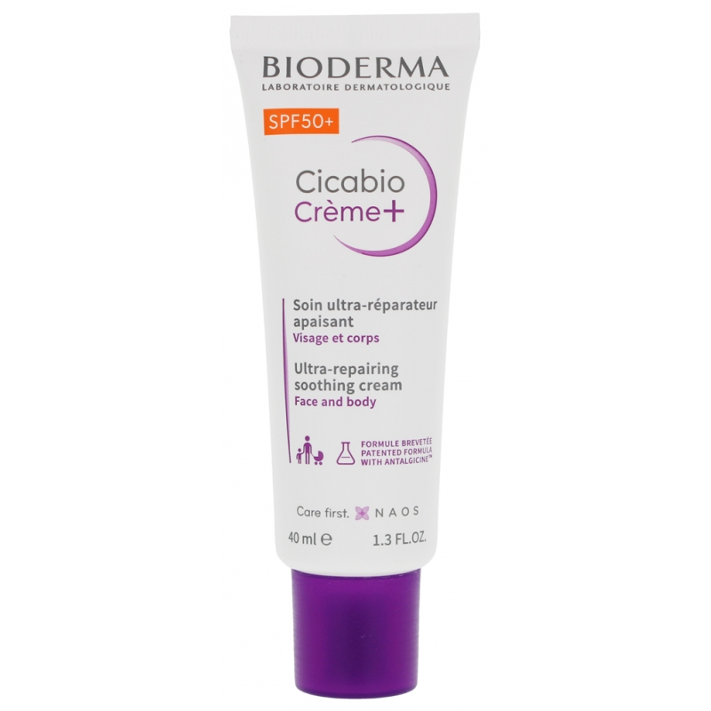 Bioderma Cicabio Crème+ SPF50+ - 40 ml