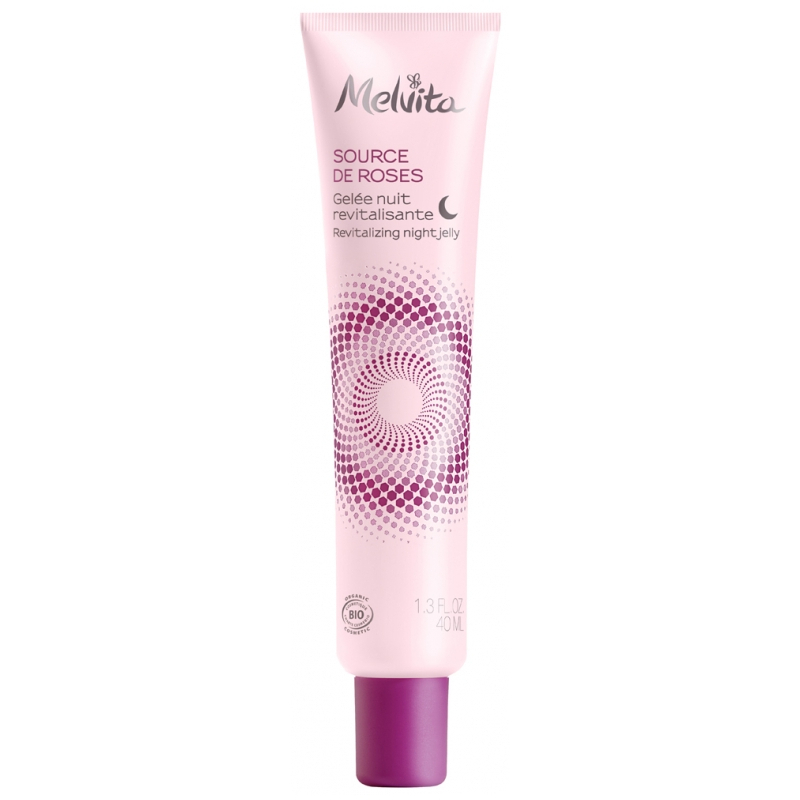 Melvita Source de Roses Gelée Nuit Revitalisante Bio - 40 ml