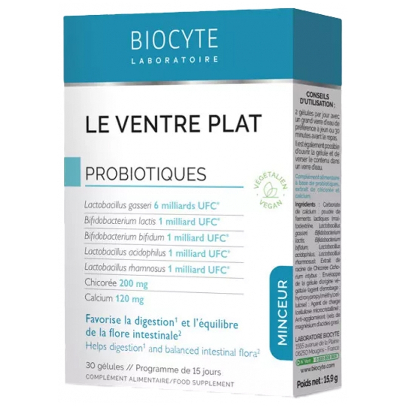 Biocyte Le Ventre Plat - 30 Gélules