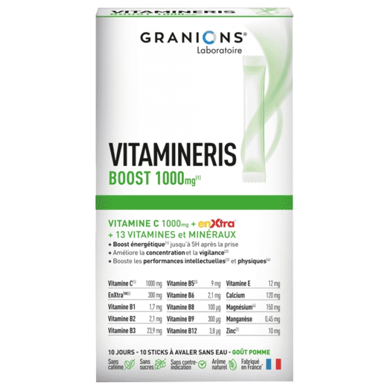 Granions Vitamineris Boost 1000 mg - 10 Sticks