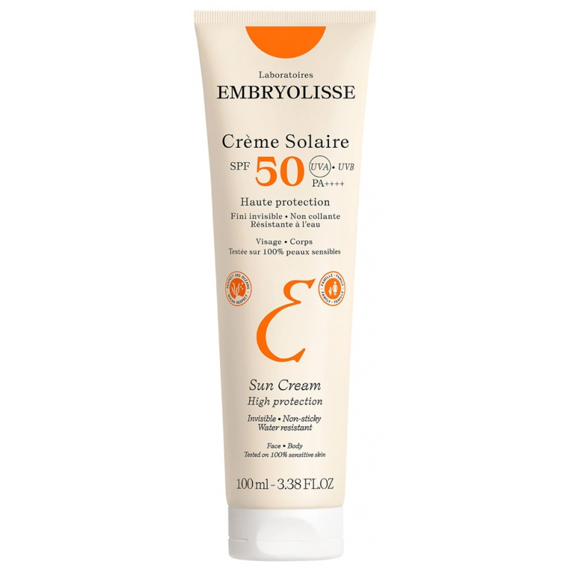 Embryolisse Crème Solaire SPF50 - 100 ml