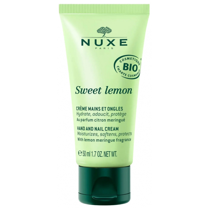 Nuxe Sweet Lemon Crème Mains et Ongles Bio - 50 ml