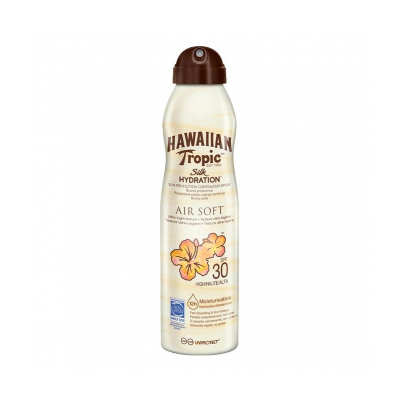 Hawaiian Tropic Silk Hydration Air Soft Spf30 Brume Protectice - 177ml