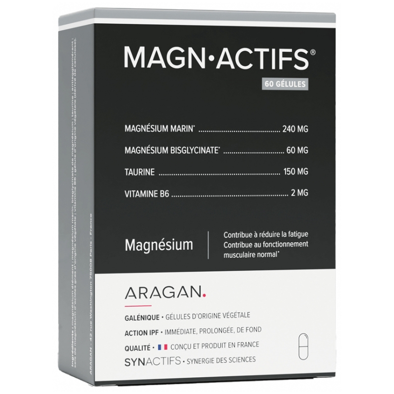 Aragan Synactifs MagnActifs - 60 Gélules