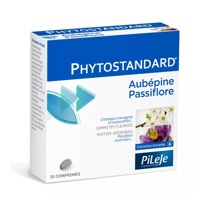 PILEJE  Phytostandard d'aubépine et de passiflore