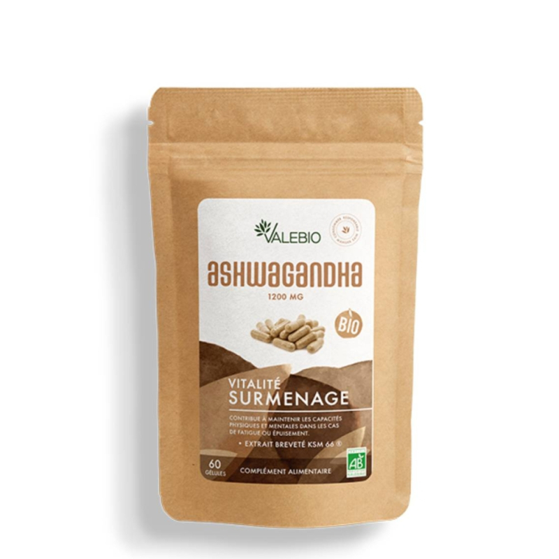 Valebio Ashwagandha BIO - 60 Gélules