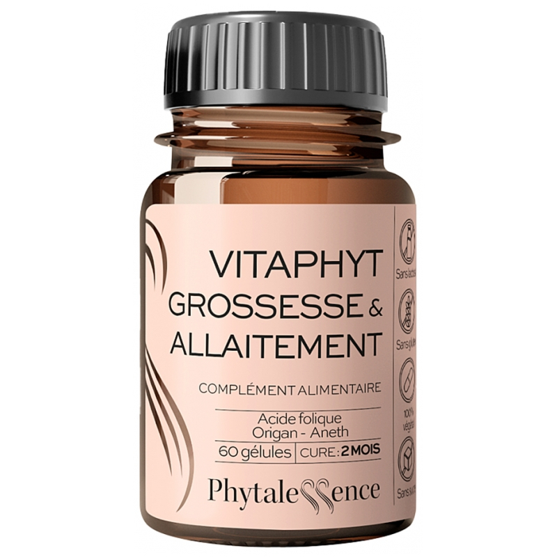 Phytalessence Vitaphyt Grossesse & Allaitement - 60 Gélules