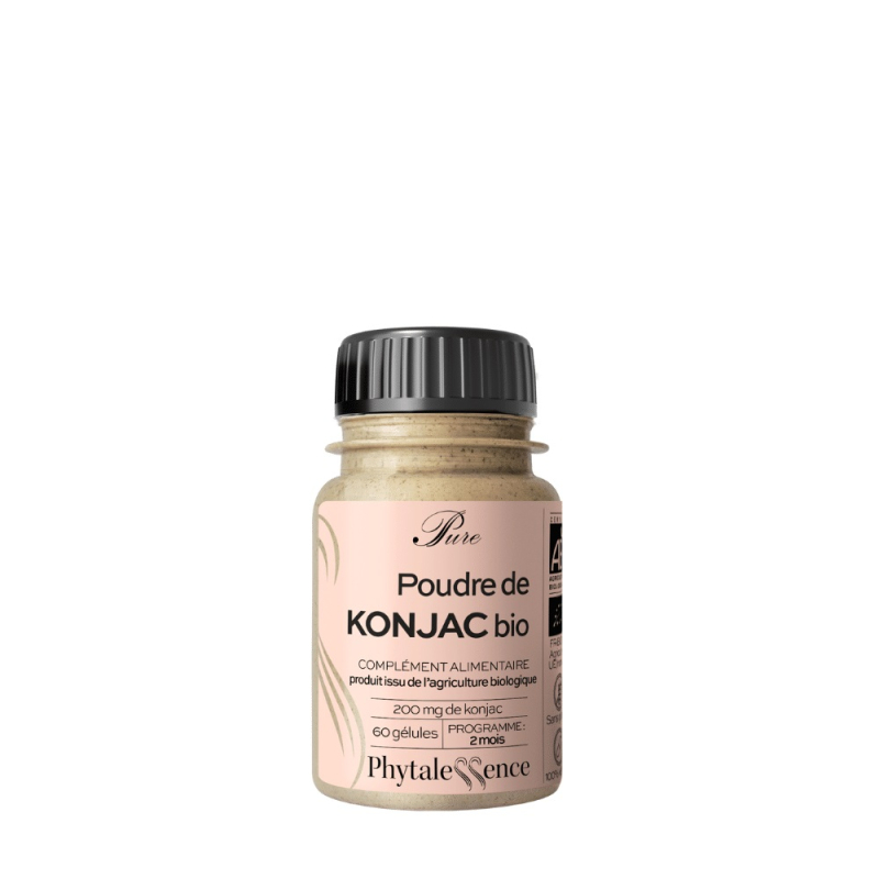 Phytalessence Pure Konjac Bio - 60 gélules