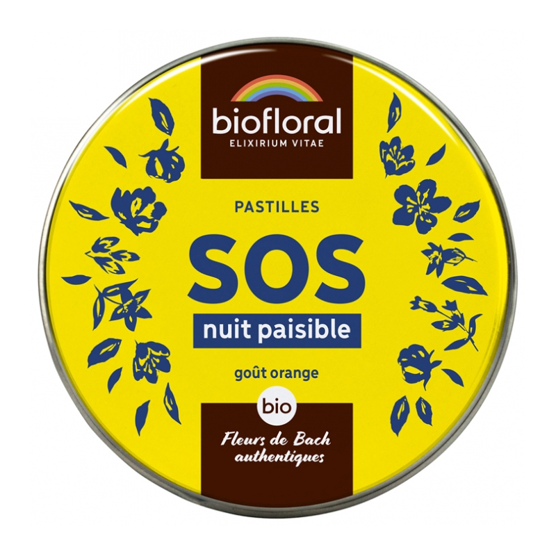 Biofloral Pastilles de Secours Nuit Paisible Bio - 50 g