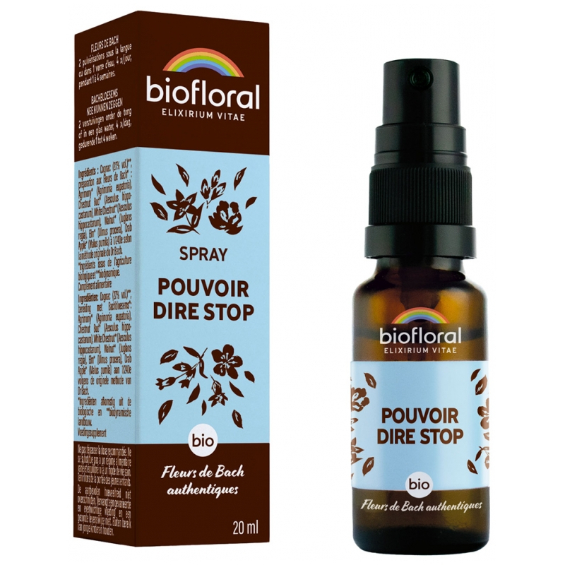 Biofloral Spray Pouvoir Dire Stop Bio - 20 ml