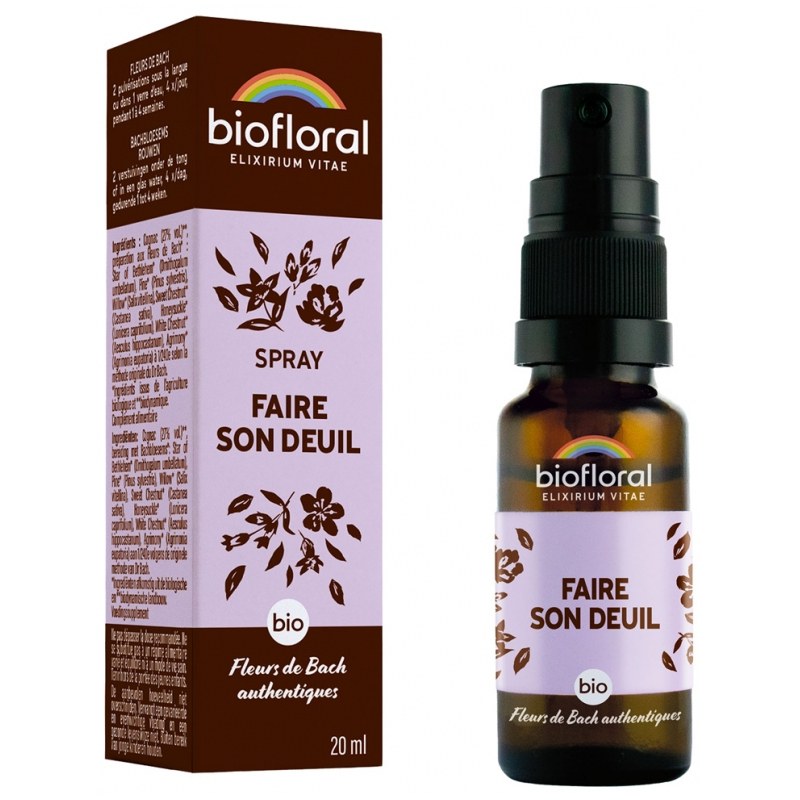 Biofloral Spray Faire Son Deuil Bio - 20 ml