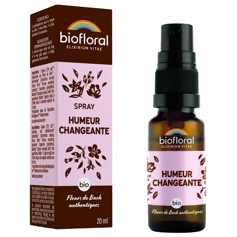 Biofloral Spray Humeur Changeante Bio - 20 ml