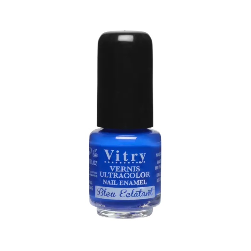 Vitry vernis à ongles bleu éclatant - 4 ml