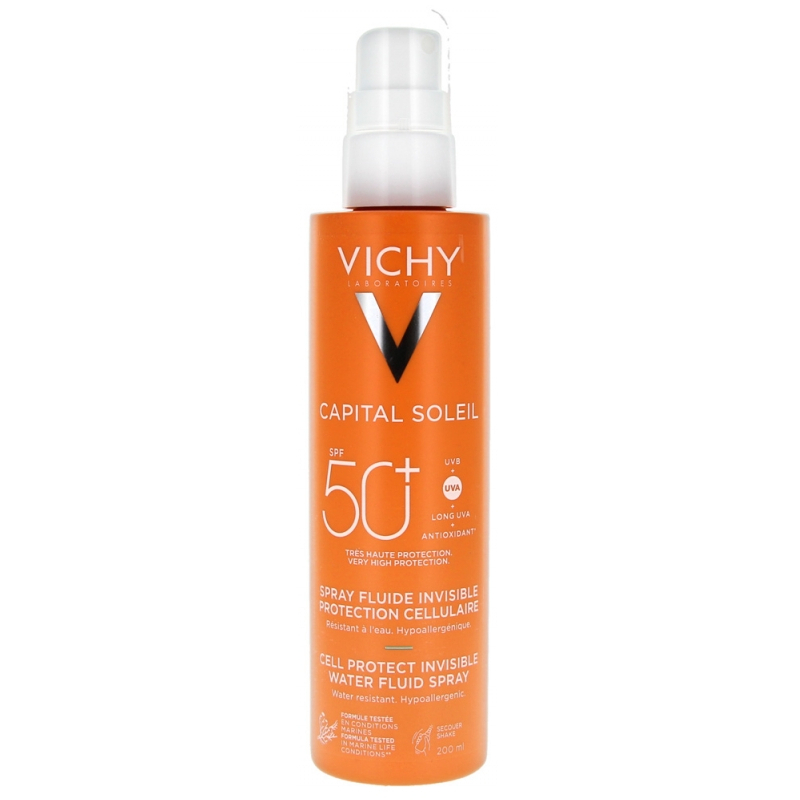 Vichy Capital Soleil Spray Fluide Invisible SPF50+ 200 ml