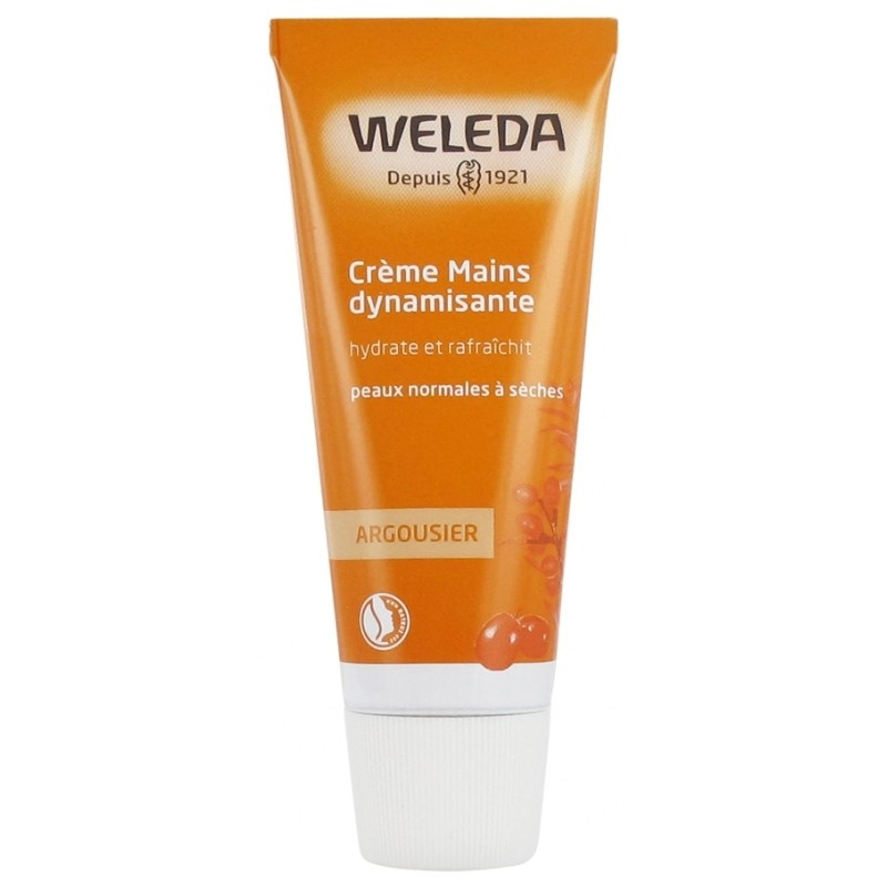 Weleda Argousier Crème mains dynamisante Bio - 50ml