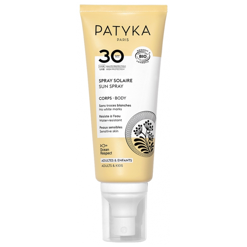 PATYKA Spray Solaire Corps SPF30 Bio - 100 ml