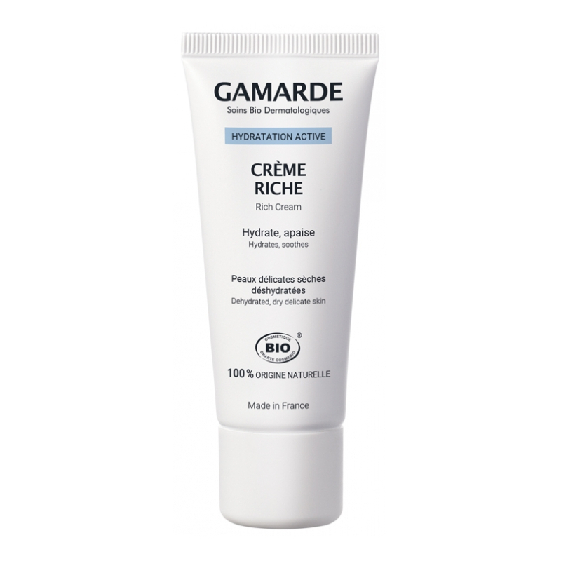Gamarde Hydratation Active Crème Riche Bio - 40 ml