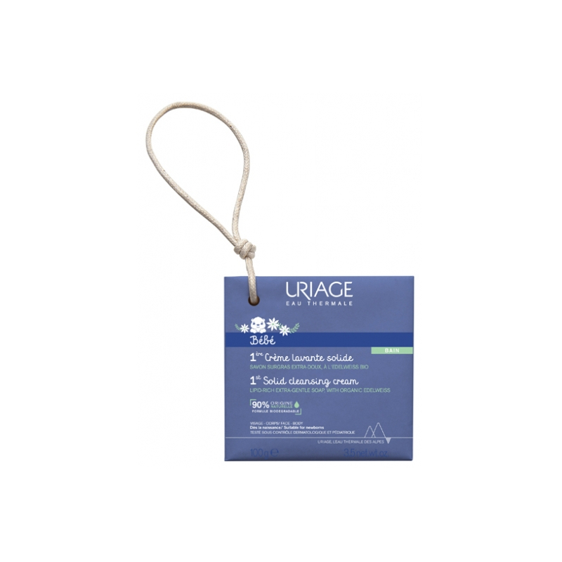 Uriage Bébé 1ère Crème Lavante Solide - 100 g