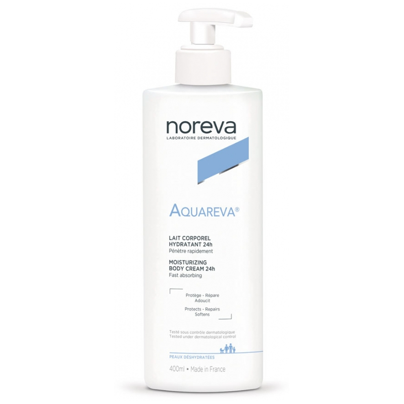 Noreva Aquareva Lait Corporel Hydratant 24H - 400 ml