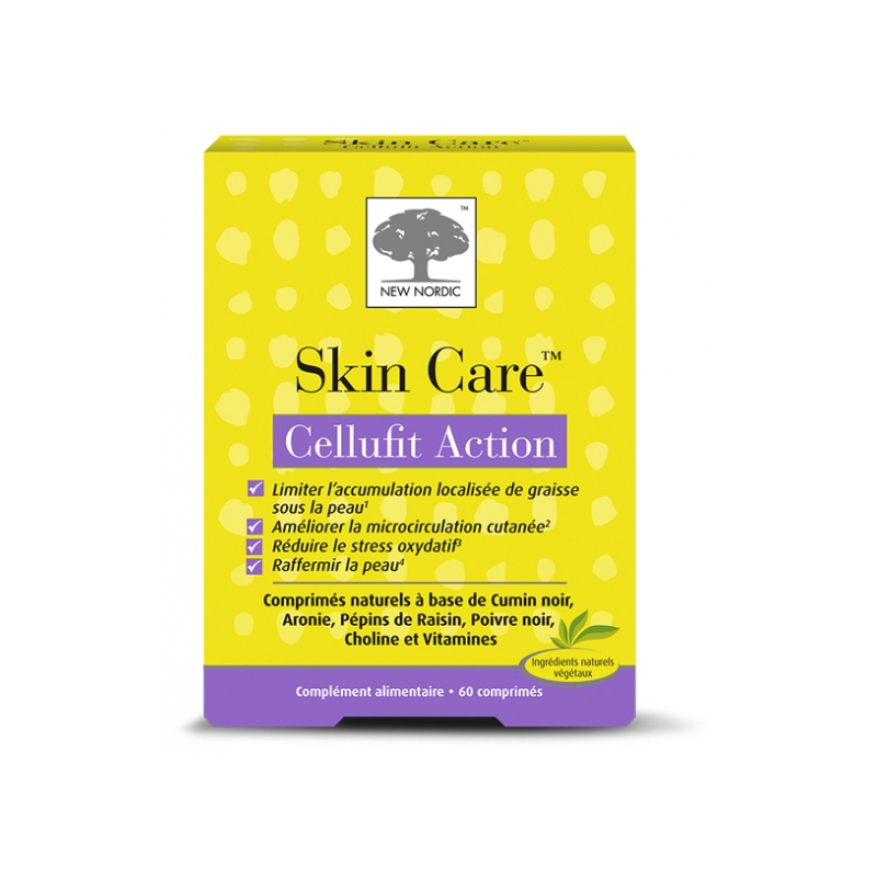 New Nordic Skin Care Cellufit Action - 60 Comprimés