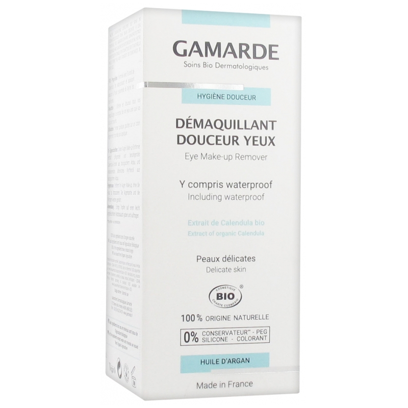 Gamarde Hygiène Douceur Démaquillant Douceur Yeux Bio - 30 ml