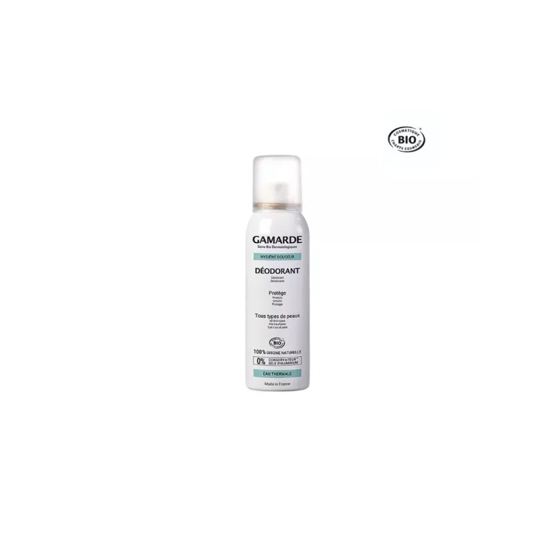 Gamarde Déodorant Douceur Spray - Tous Types de Peaux - 100ml