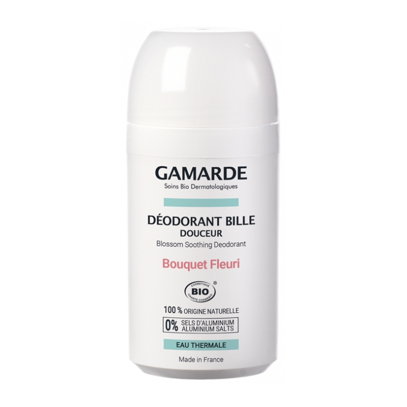 Gamarde Hygiène Douceur Déodorant Bille Douceur Bio Parfum : Bouquet Fleuri - 50 ml