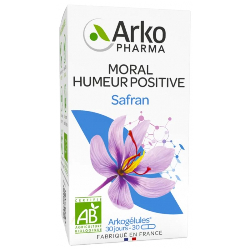 Arkopharma Arkogélules Safran Bio - 30 Gélules