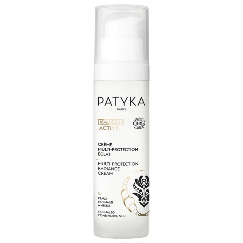 PATYKA Defense Active Crème Multi-Protection Éclat Peaux Normales à Mixtes Bio - 50 ml