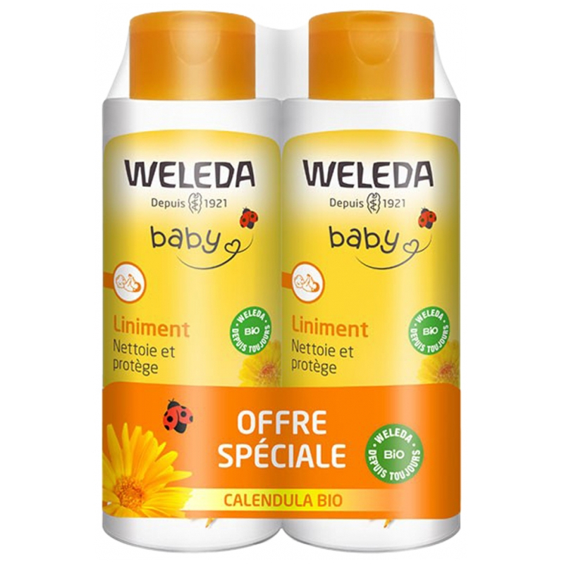 Weleda Baby Liniment Calendula - Lot de 2 x 400 ml