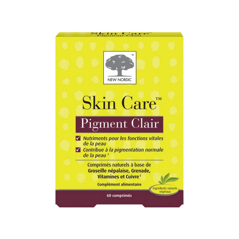 New Nordic Skin Care Pigment Clair - 60 Comprimés